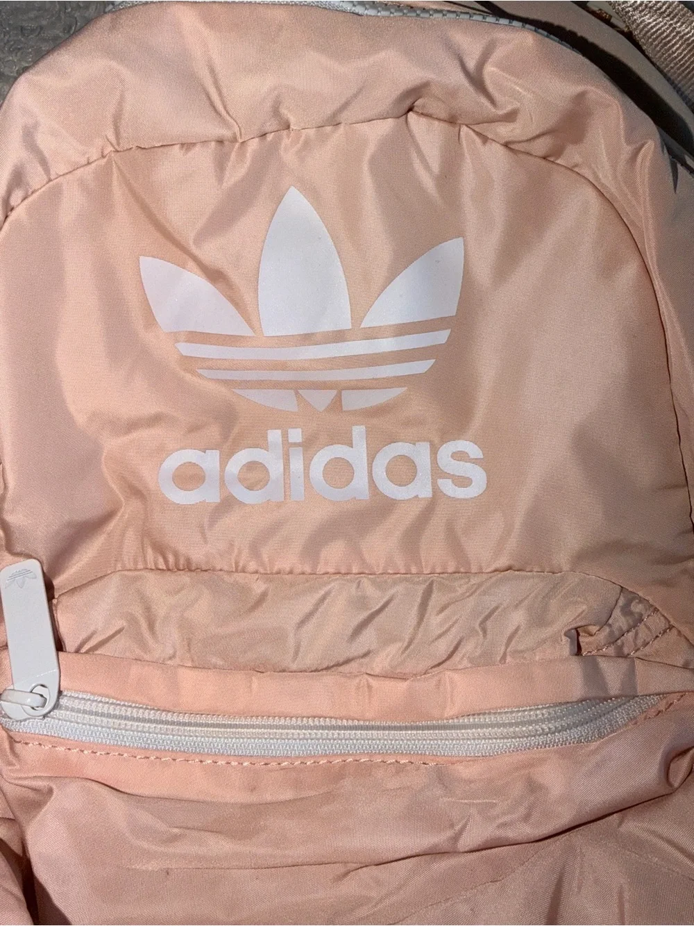 Adidas Trefoil Mini Backpack in Pink - Picture 6 of 12